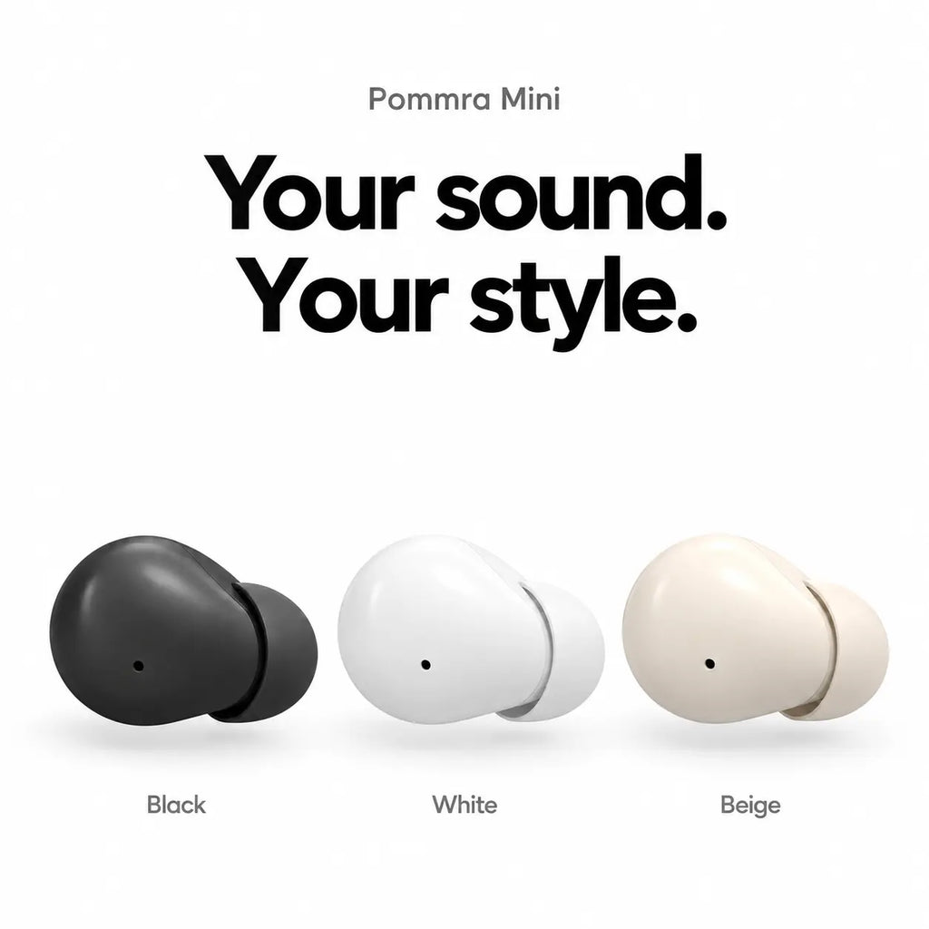 Pommra Mini Compact Wireless Earbuds