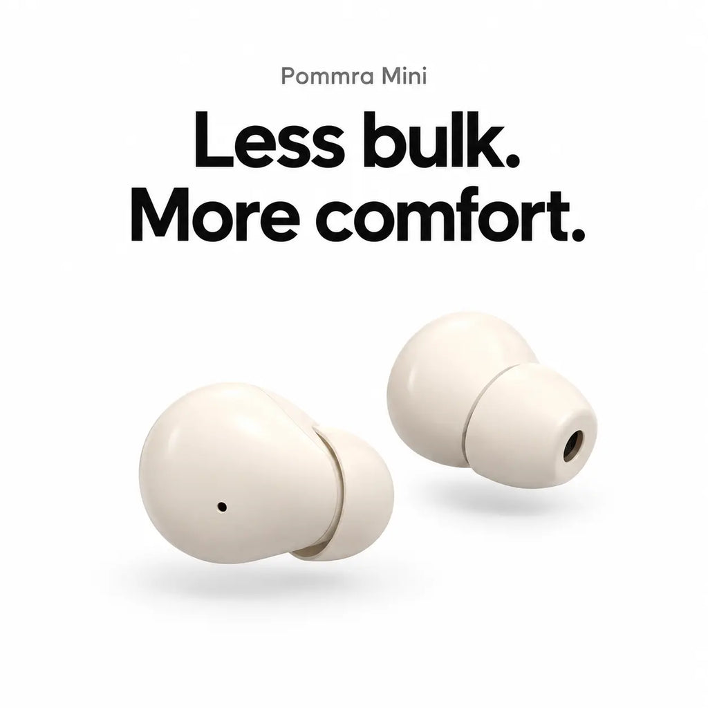Pommra Mini Compact Wireless Earbuds